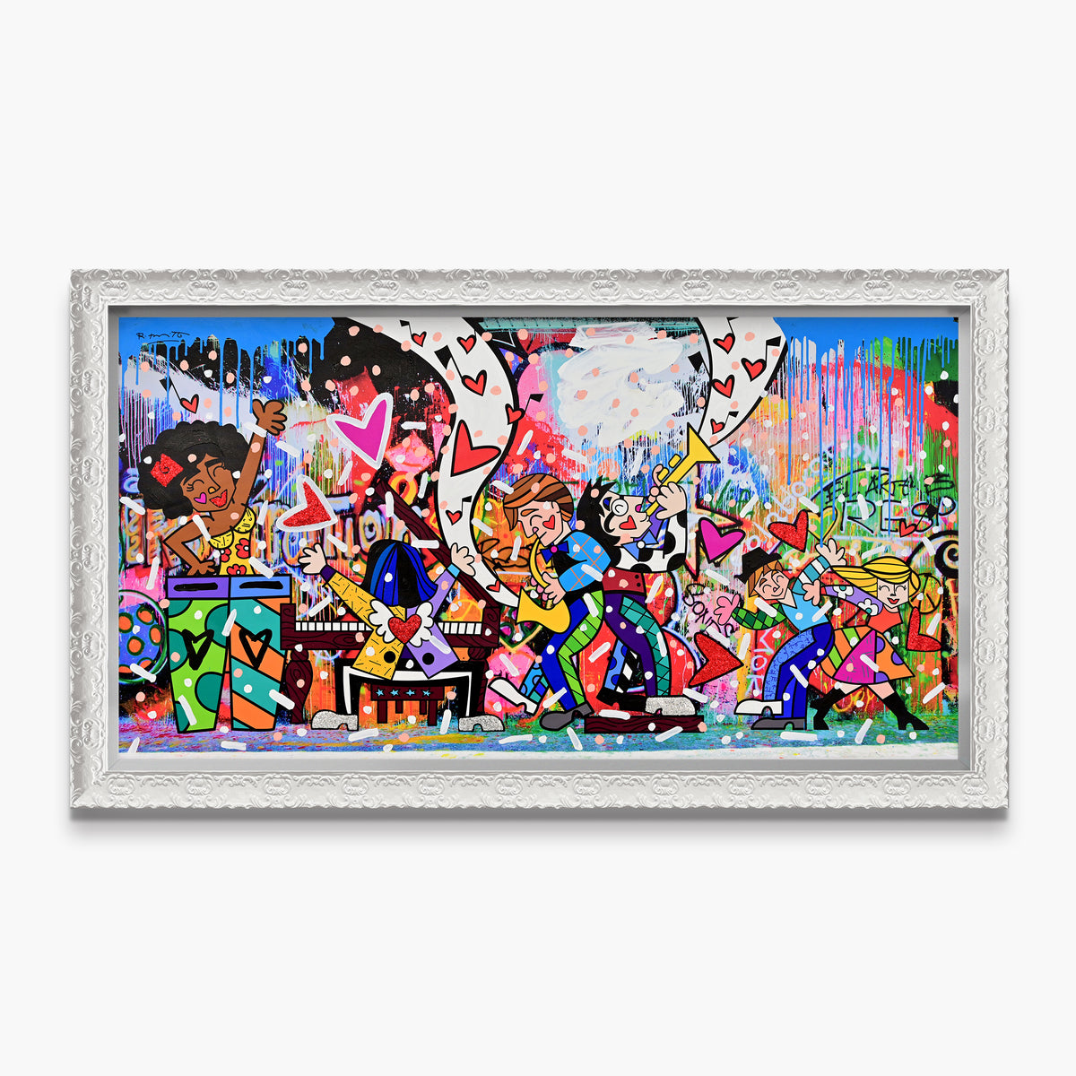 Bohemian Rhapsody - Mixed Media Original