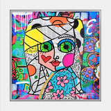 LOOK ME IN THE EYES -  Mixed Media Original