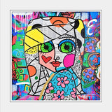 LOOK ME IN THE EYES -  Mixed Media Original