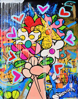 MAKE ART NOT WAR - Mixed Media Original *SOLD*
