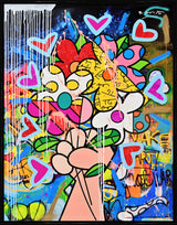 MAKE ART NOT WAR - Mixed Media Original *SOLD*