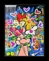 MAKE ART NOT WAR - Mixed Media Original *SOLD*