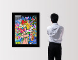 MAKE ART NOT WAR - Mixed Media Original *SOLD*