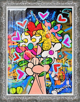 MAKE ART NOT WAR - Mixed Media Original *SOLD*