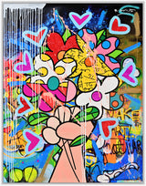 MAKE ART NOT WAR - Mixed Media Original *SOLD*