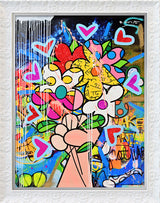 MAKE ART NOT WAR - Mixed Media Original *SOLD*