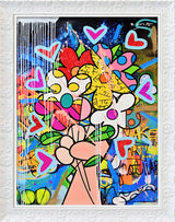 MAKE ART NOT WAR - Mixed Media Original *SOLD*
