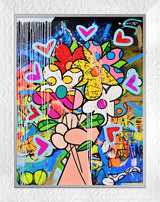 MAKE ART NOT WAR - Mixed Media Original *SOLD*