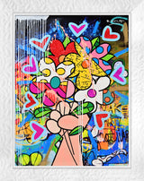 MAKE ART NOT WAR - Mixed Media Original *SOLD*