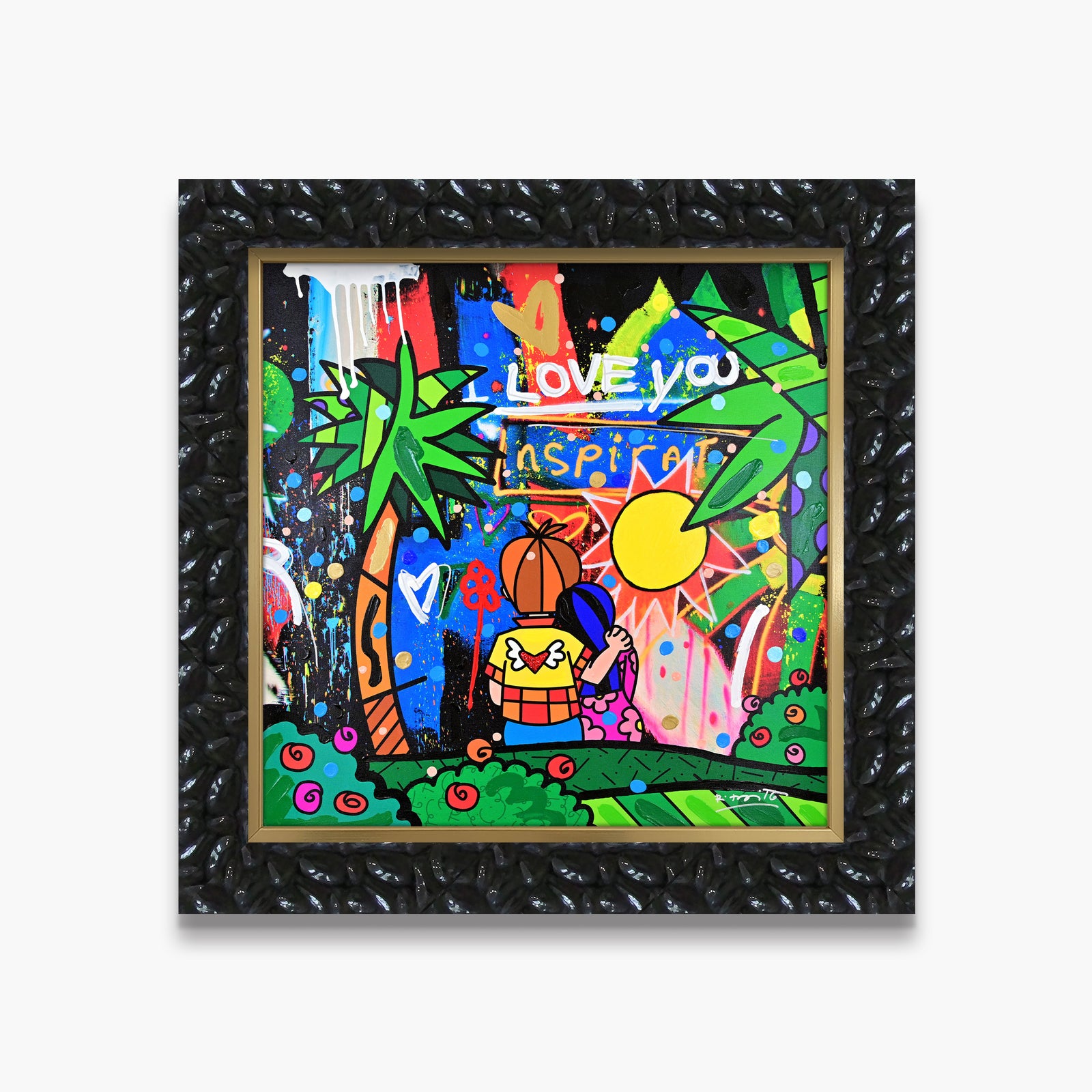 You Are My Sunshine - Mixed Media Original