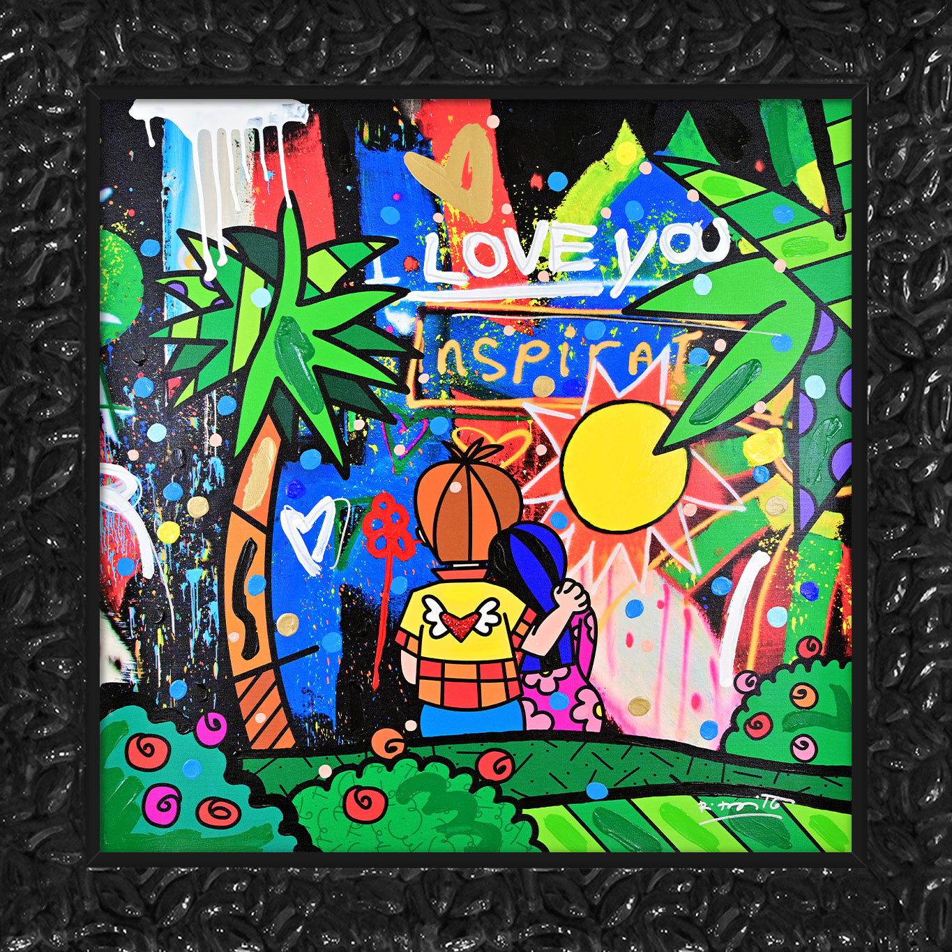 You Are My Sunshine - Mixed Media Original