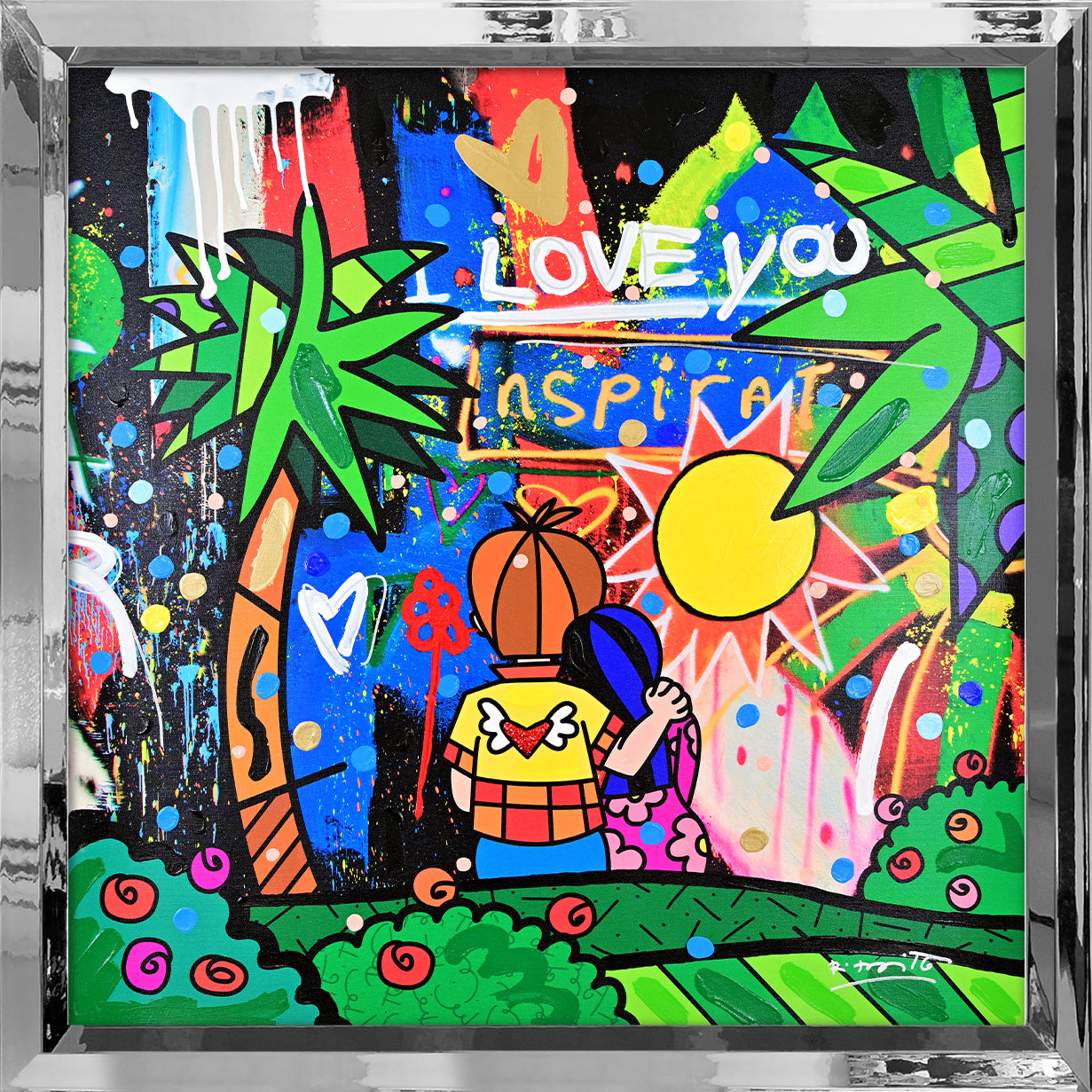 You Are My Sunshine - Mixed Media Original