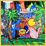 YOU ARE MY SUNSHINE -  Mixed Media Original