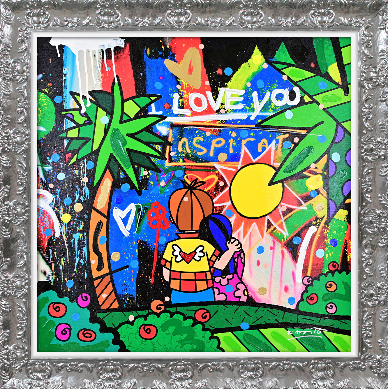 You Are My Sunshine - Mixed Media Original