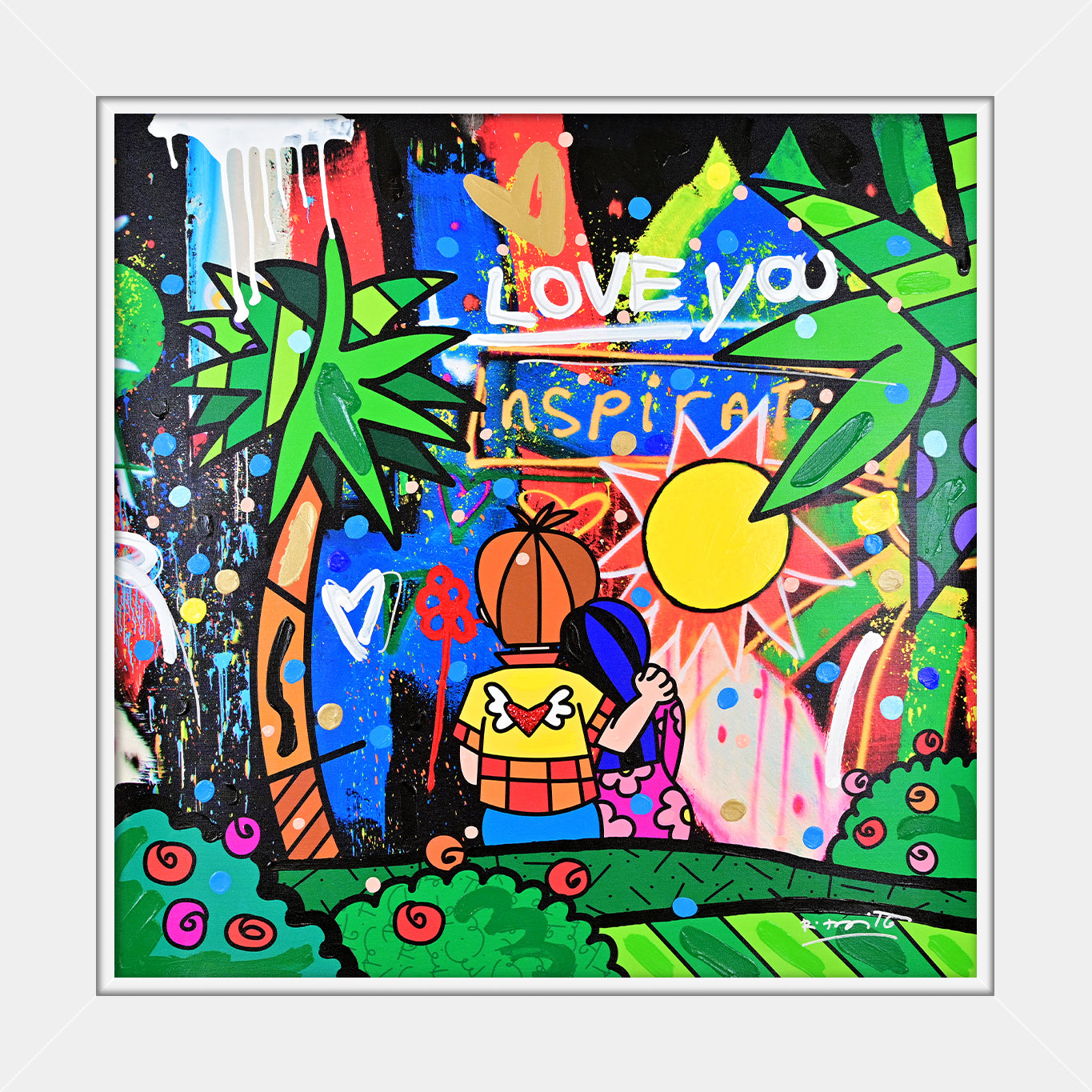 You Are My Sunshine - Mixed Media Original