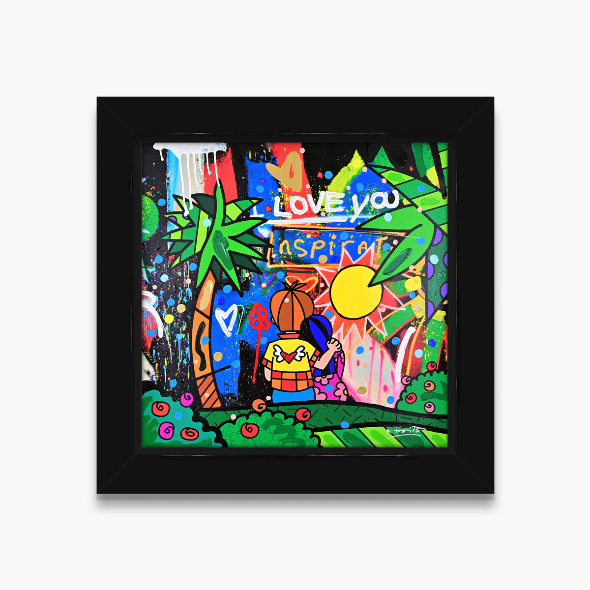 You Are My Sunshine - Mixed Media Original