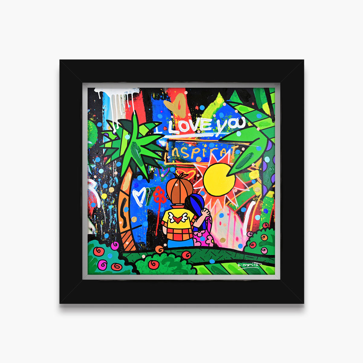 You Are My Sunshine - Mixed Media Original
