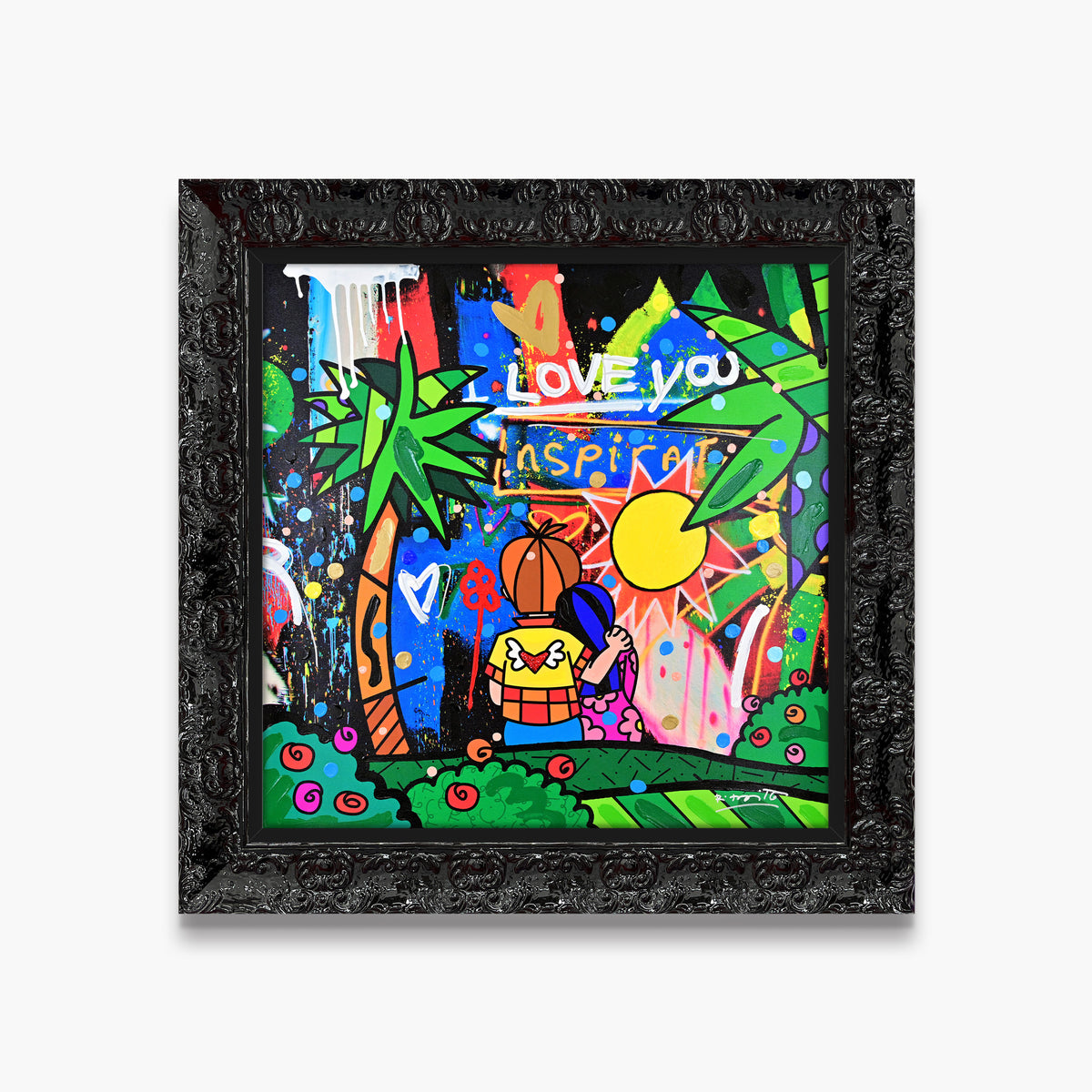 You Are My Sunshine - Mixed Media Original