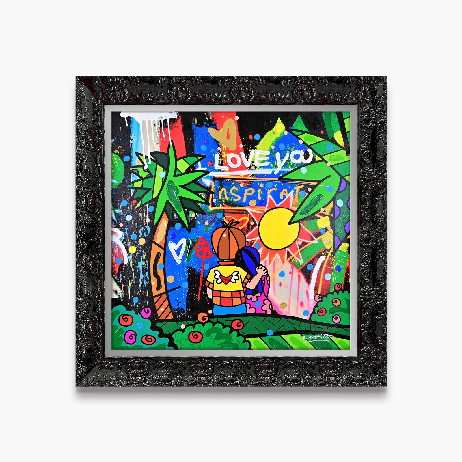 You Are My Sunshine - Mixed Media Original