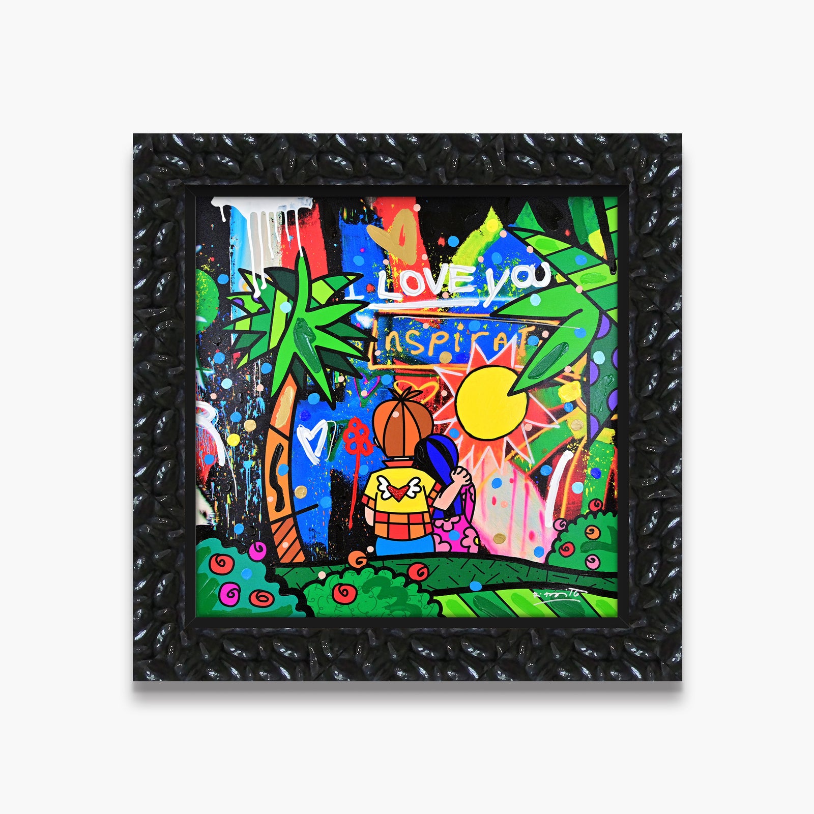 You Are My Sunshine - Mixed Media Original