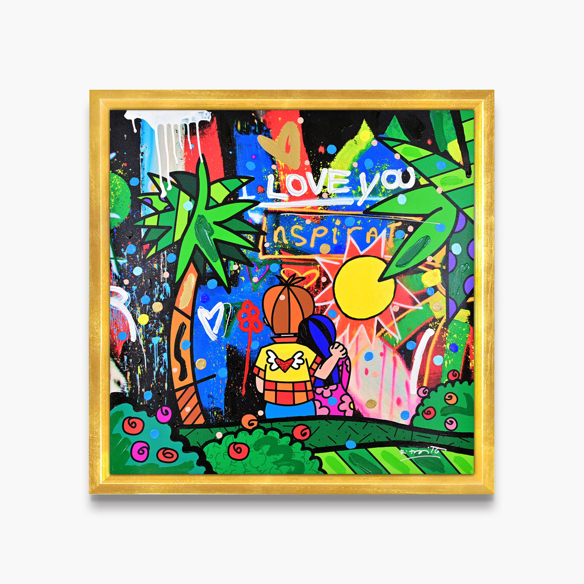 You Are My Sunshine - Mixed Media Original