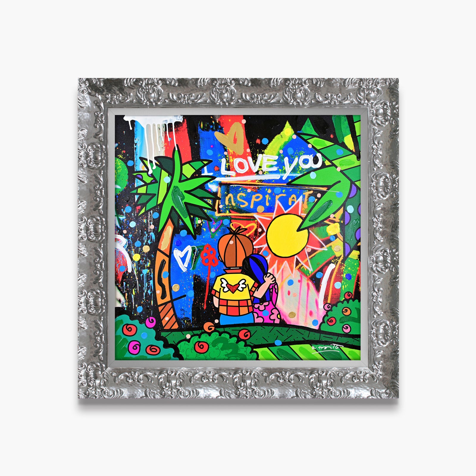 You Are My Sunshine - Mixed Media Original