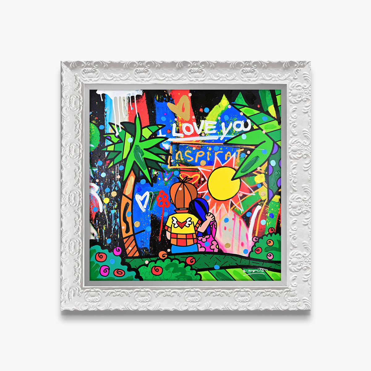 You Are My Sunshine - Mixed Media Original
