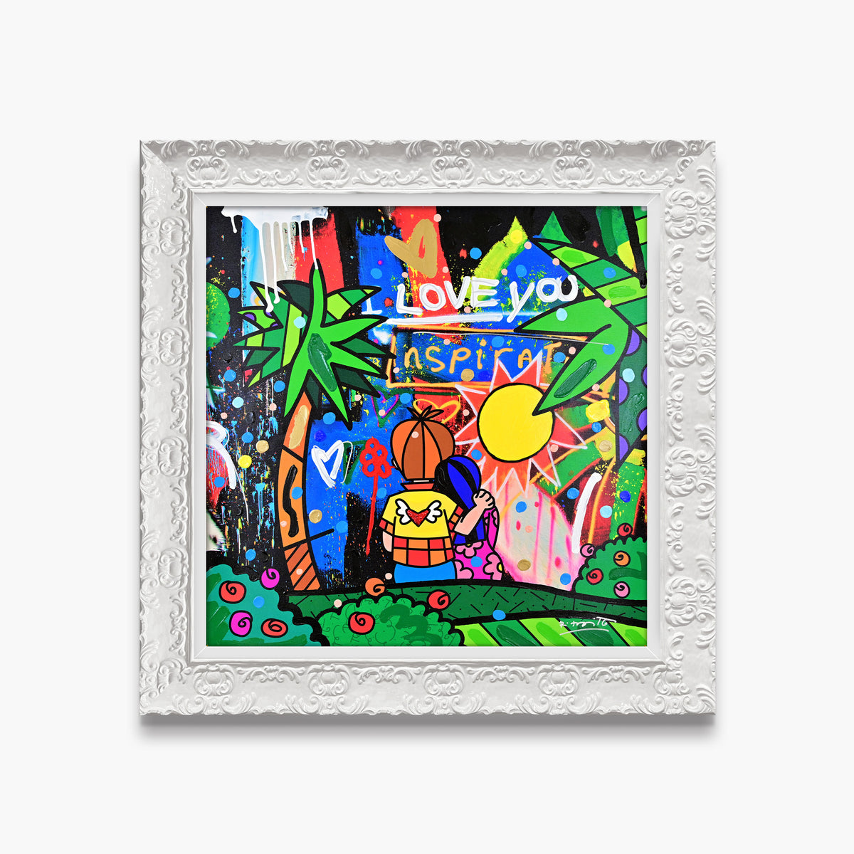 You Are My Sunshine - Mixed Media Original