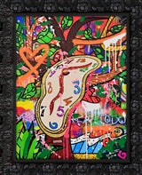 TIME IS RELATIVE -  Mixed Media Original