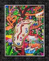 TIME IS RELATIVE -  Mixed Media Original