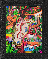 TIME IS RELATIVE -  Mixed Media Original