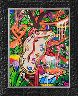 TIME IS RELATIVE -  Mixed Media Original