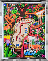 TIME IS RELATIVE -  Mixed Media Original