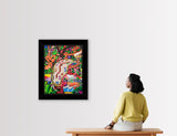 TIME IS RELATIVE -  Mixed Media Original