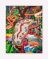 TIME IS RELATIVE -  Mixed Media Original