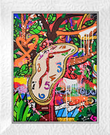TIME IS RELATIVE -  Mixed Media Original