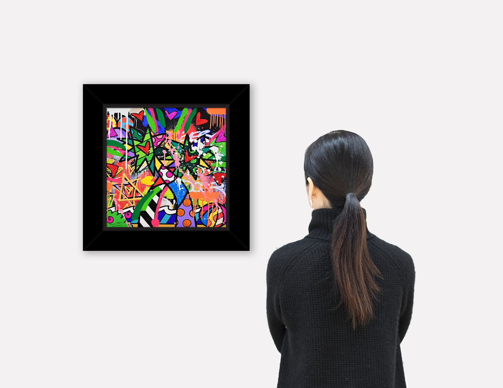 Miami Vibes - Mixed Media Original