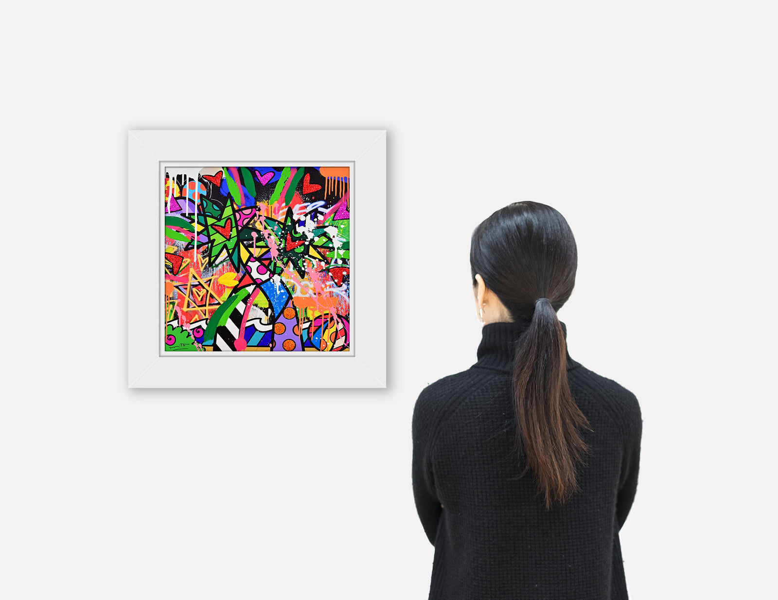 Miami Vibes - Mixed Media Original