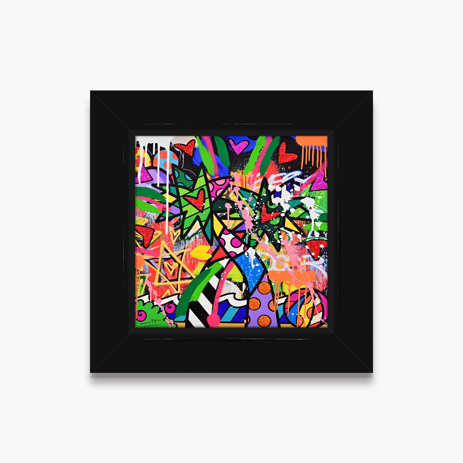 Miami Vibes - Mixed Media Original