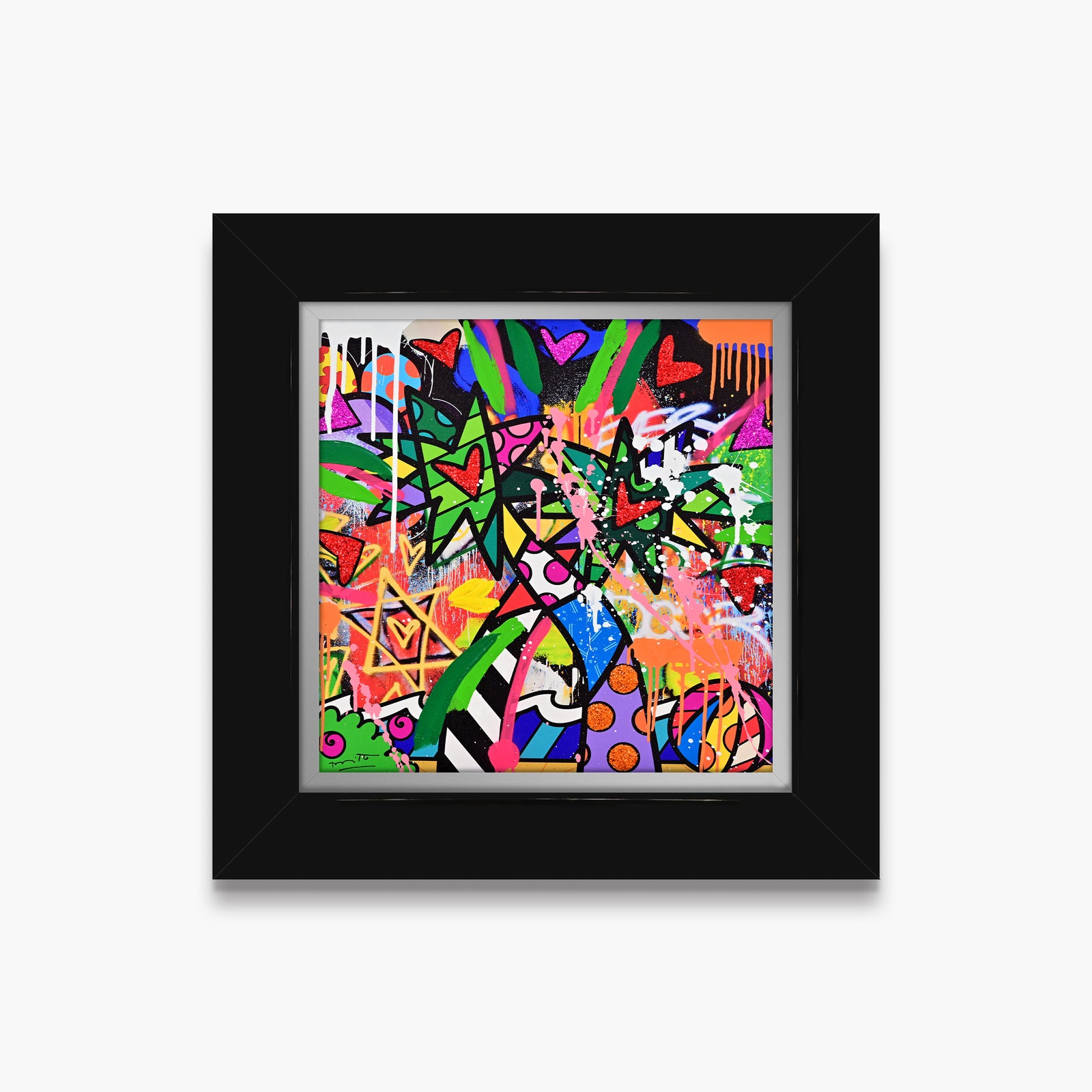 Miami Vibes - Mixed Media Original