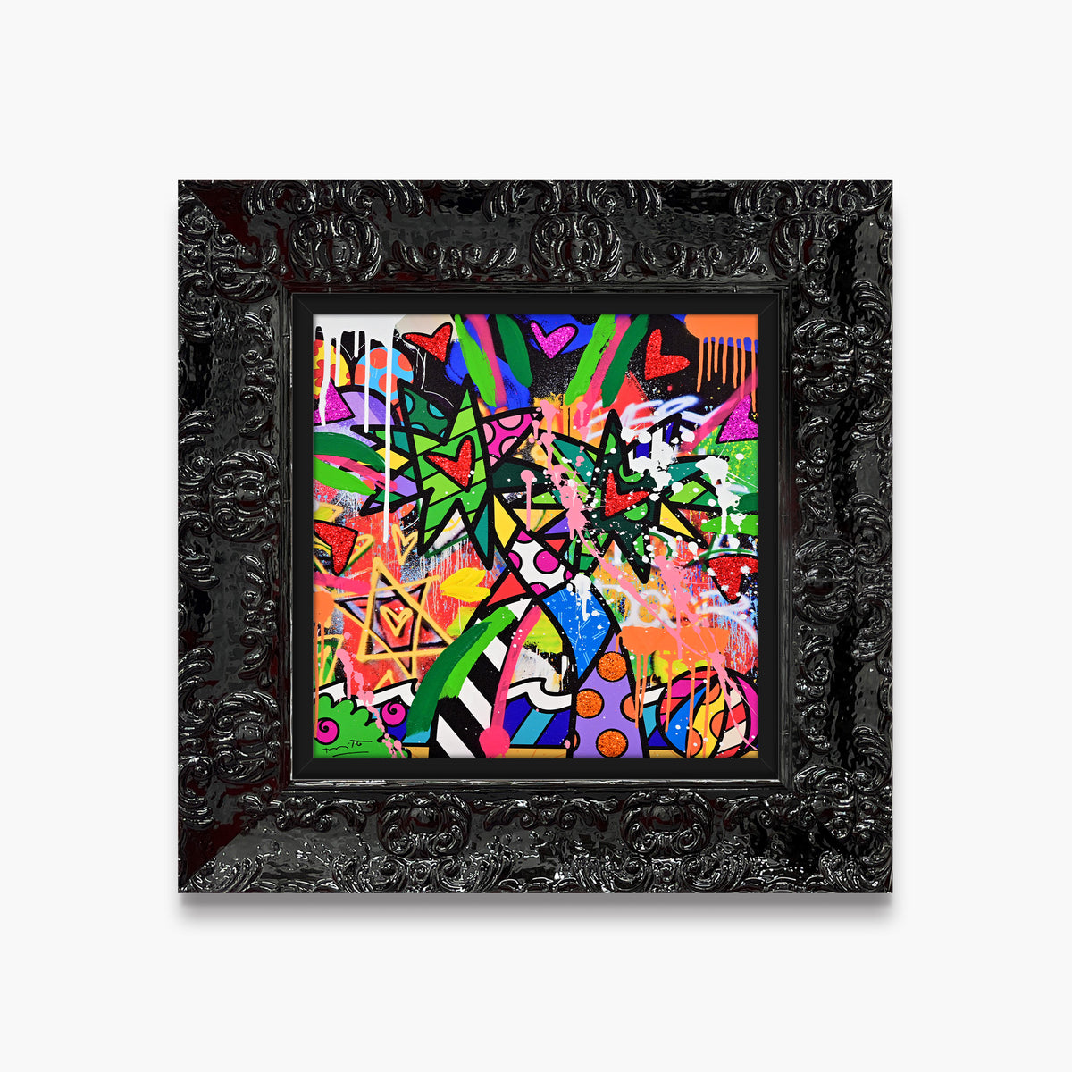 Miami Vibes - Mixed Media Original