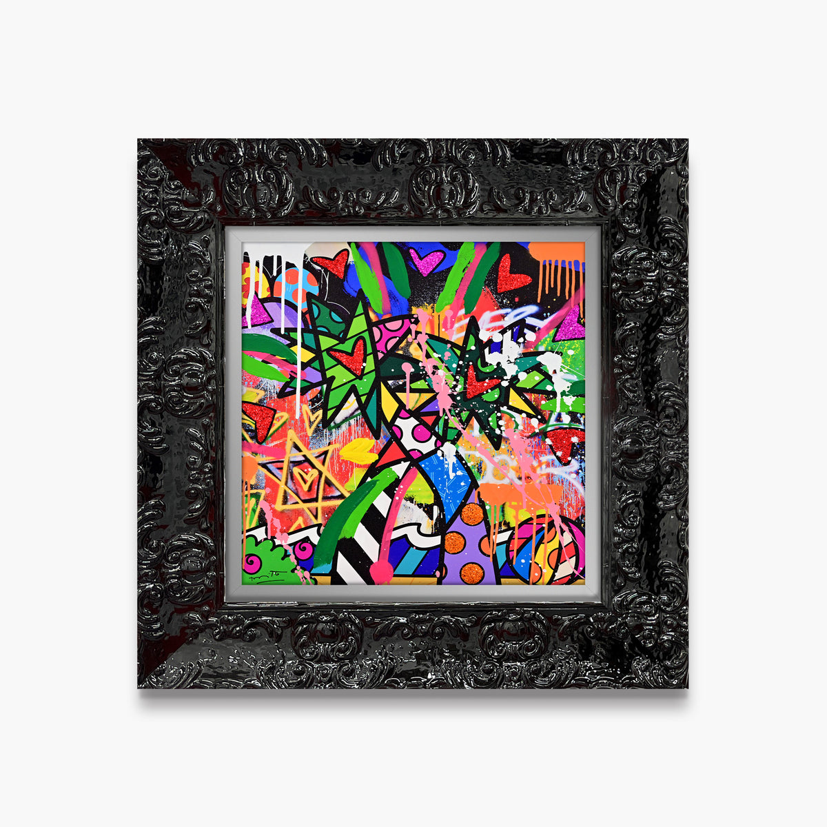 Miami Vibes - Mixed Media Original