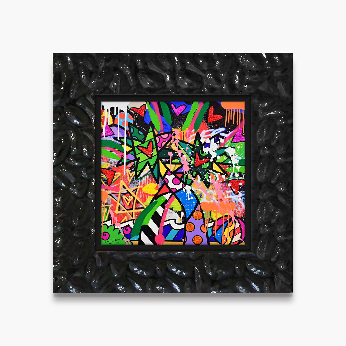 Miami Vibes - Mixed Media Original
