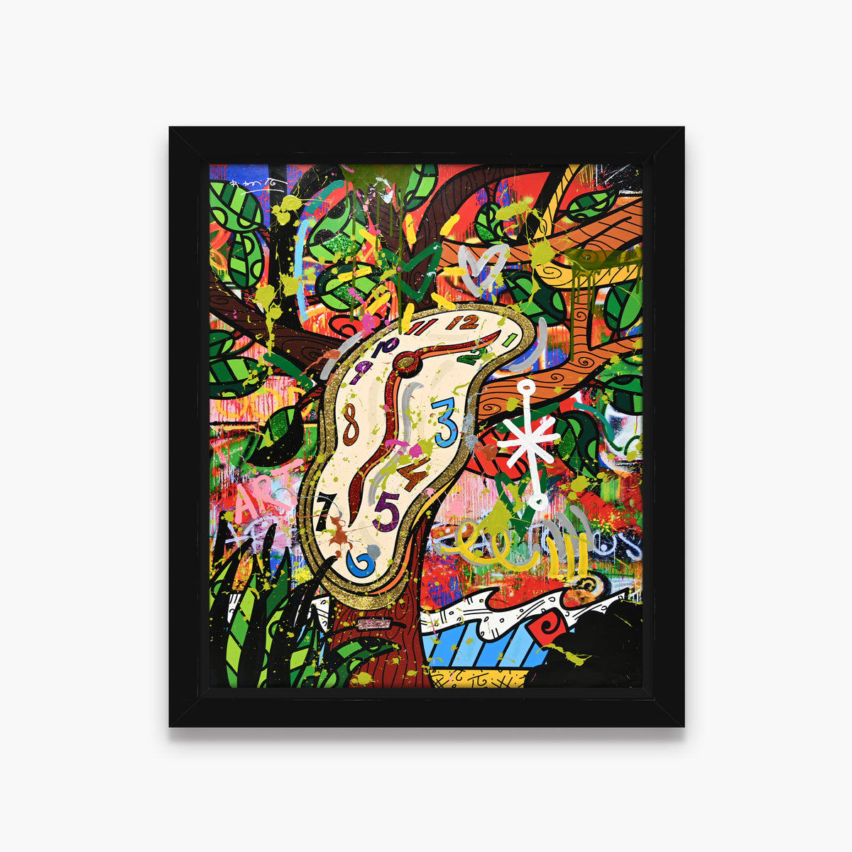 Time Is Relative - Mixed Media Original