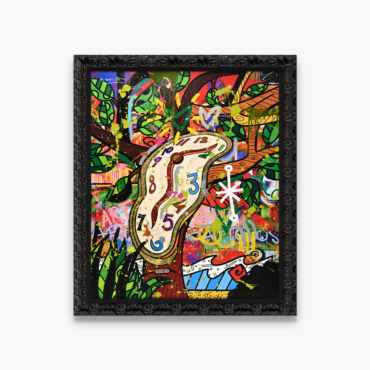 Time Is Relative - Mixed Media Original