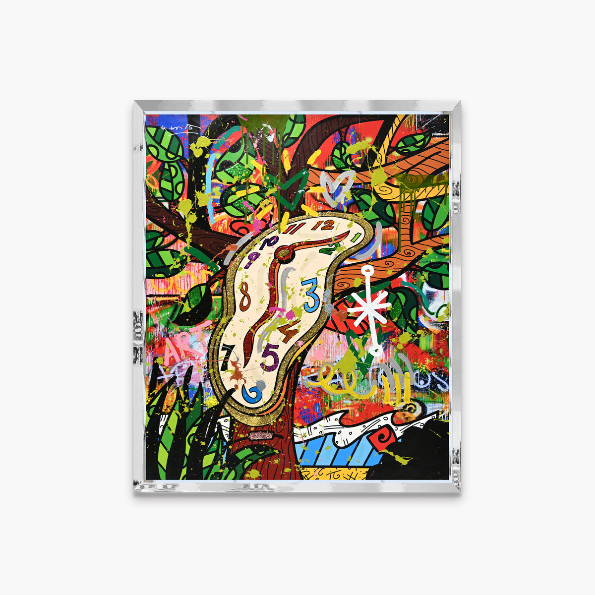 Time Is Relative - Mixed Media Original