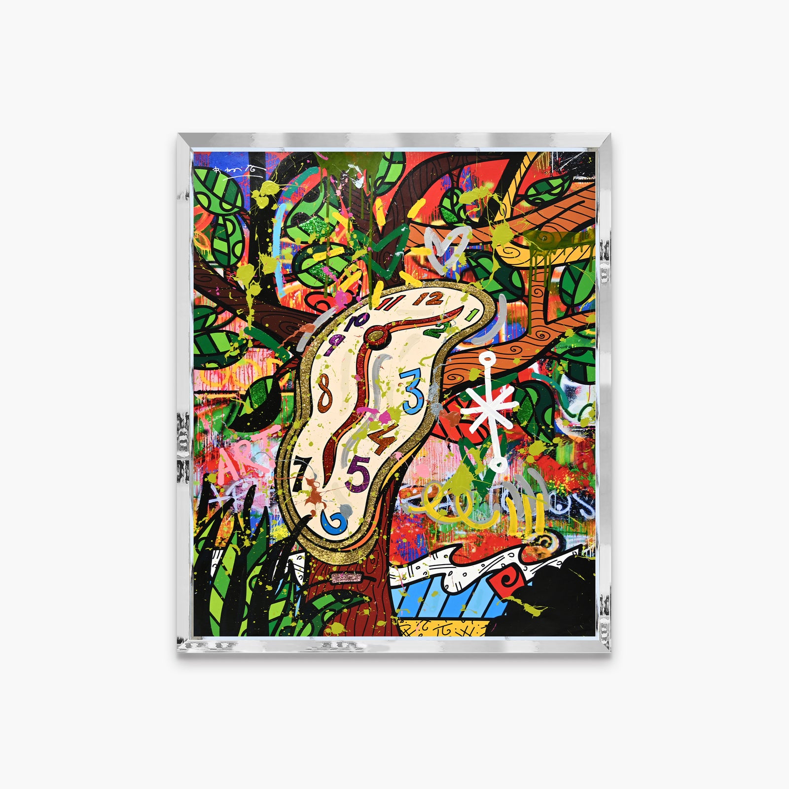 Time Is Relative - Mixed Media Original