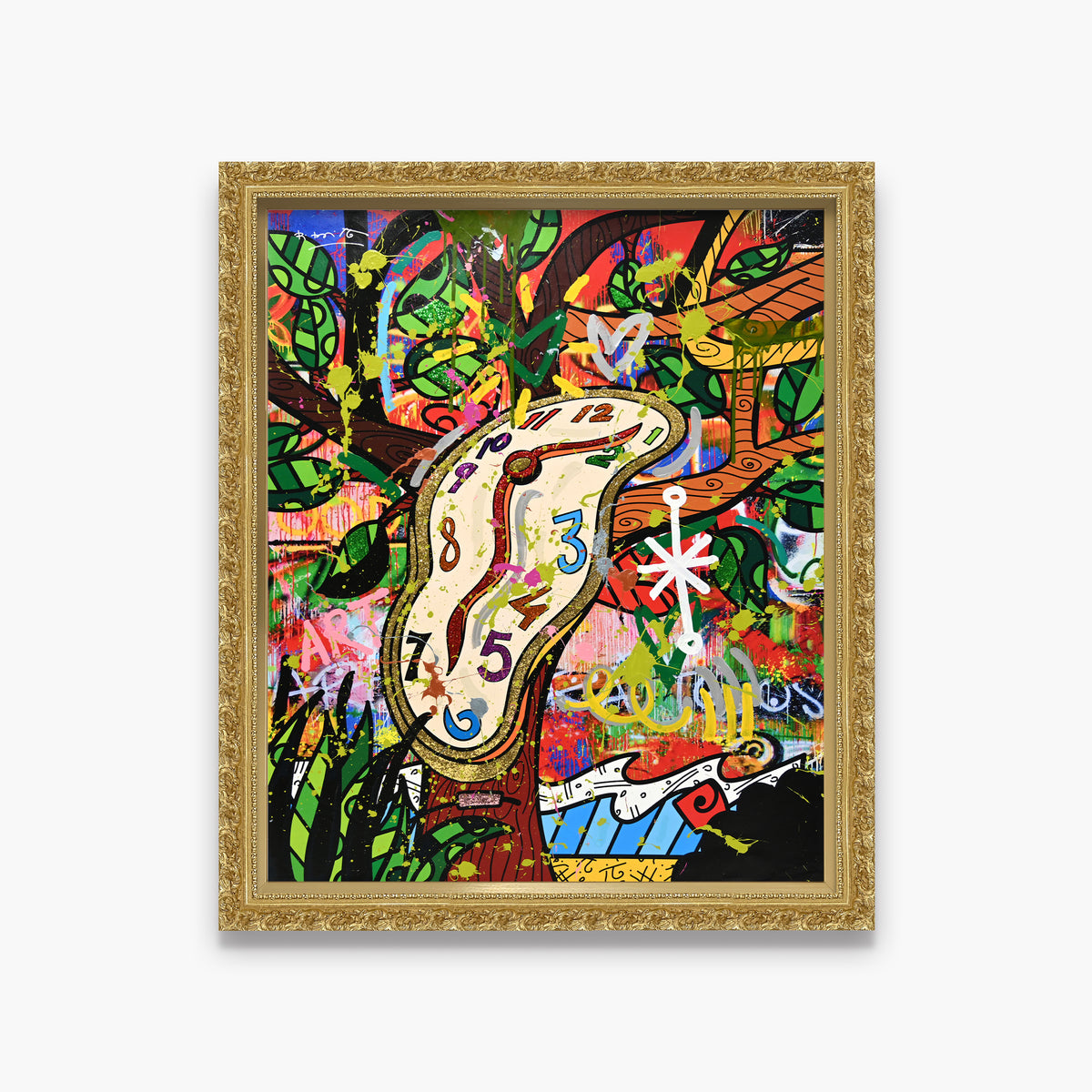 Time Is Relative - Mixed Media Original
