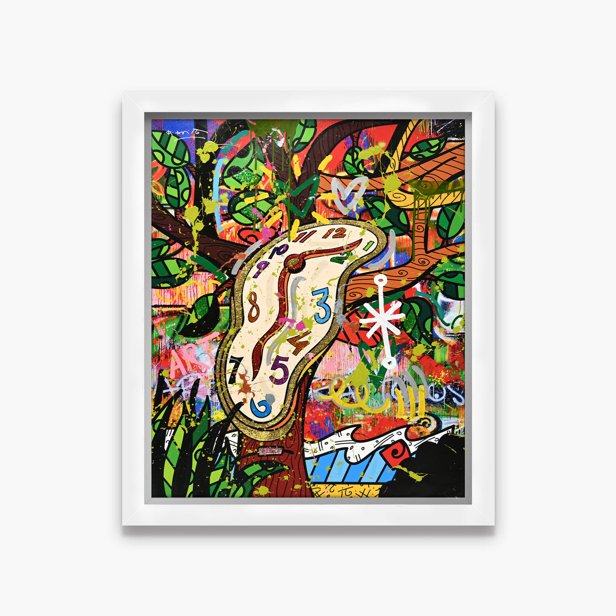 Time Is Relative - Mixed Media Original