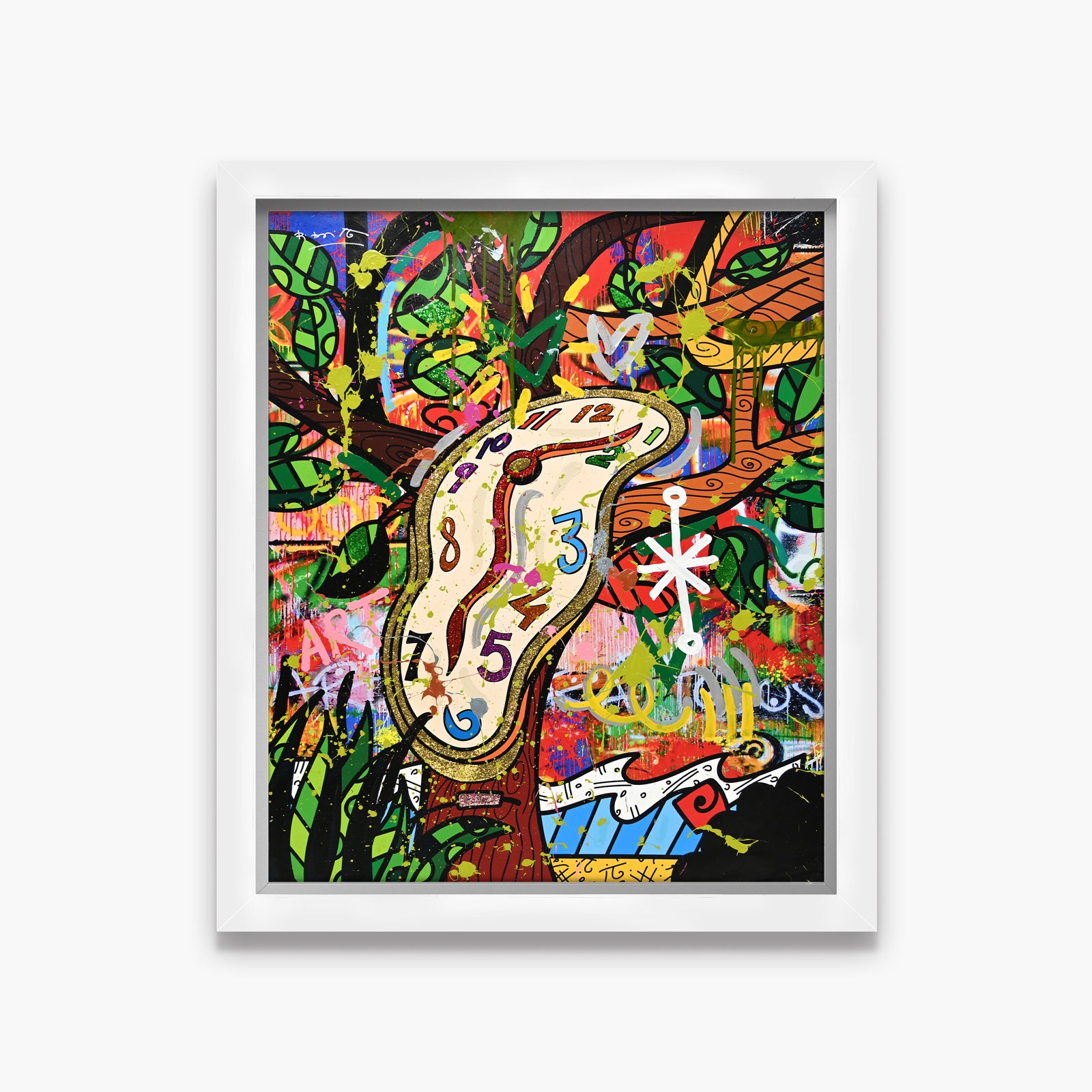 Time Is Relative - Mixed Media Original